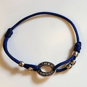 Links of London Blue Cord Friendship Bracelet
